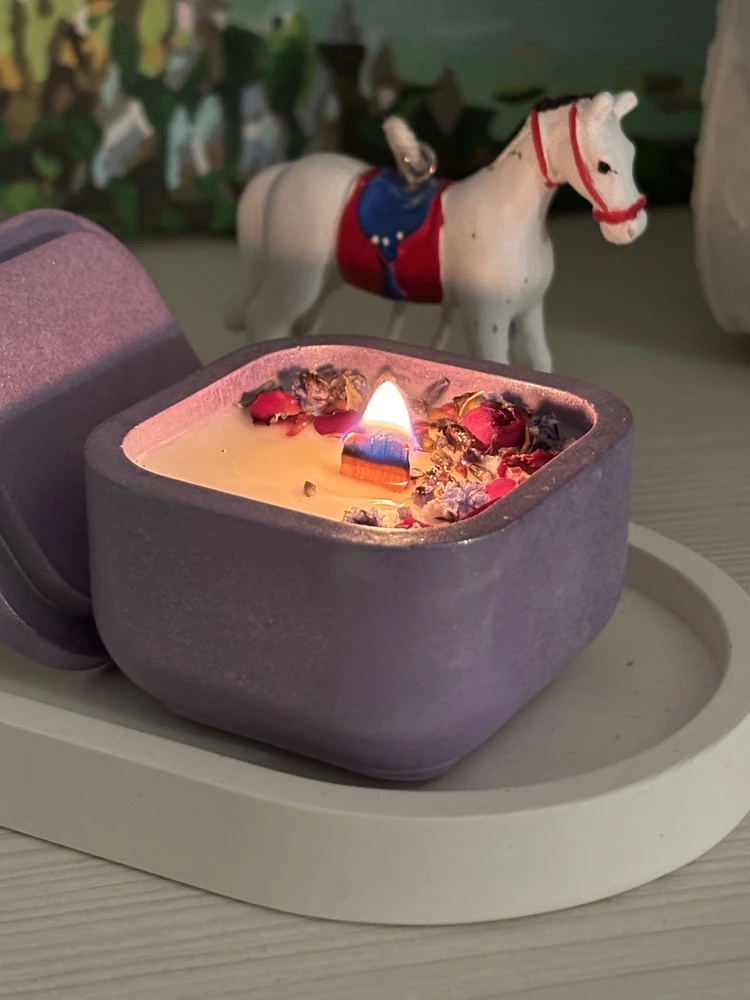 Candle Making Jars With Lids - 1set DIY kaarspot siliconen mal met