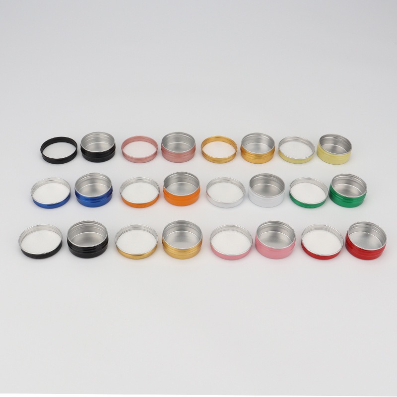 Tin Container Lid - Cosmetische aluminium blikjes van 5ml-250ml, aluminium