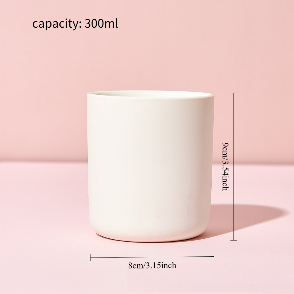 Lege mat witte glazen kaarsenh - Candle Making Jars With Lids recensie en prijs