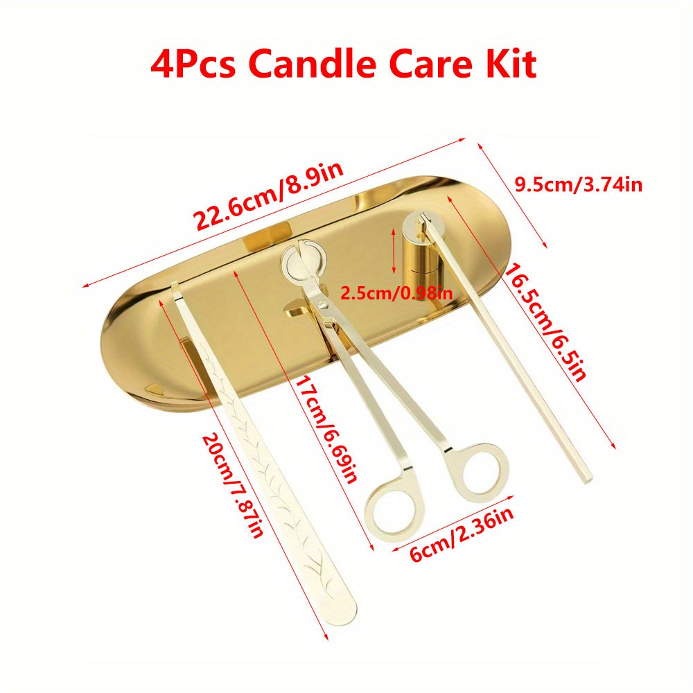 4 stks/set Luxe Kaars Care Kit - Candle Making Tutorial recensie en prijs