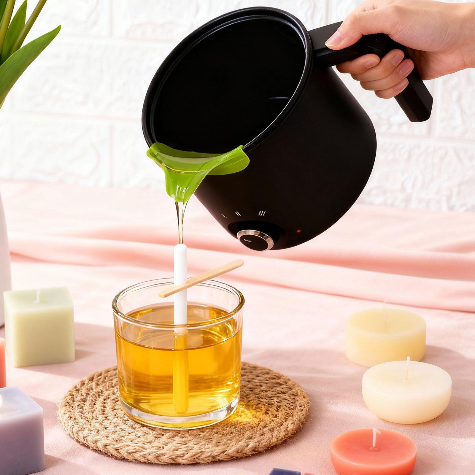 1,5L was smeltkroes kaarsenwas - Candle Making Jug recensie en prijs