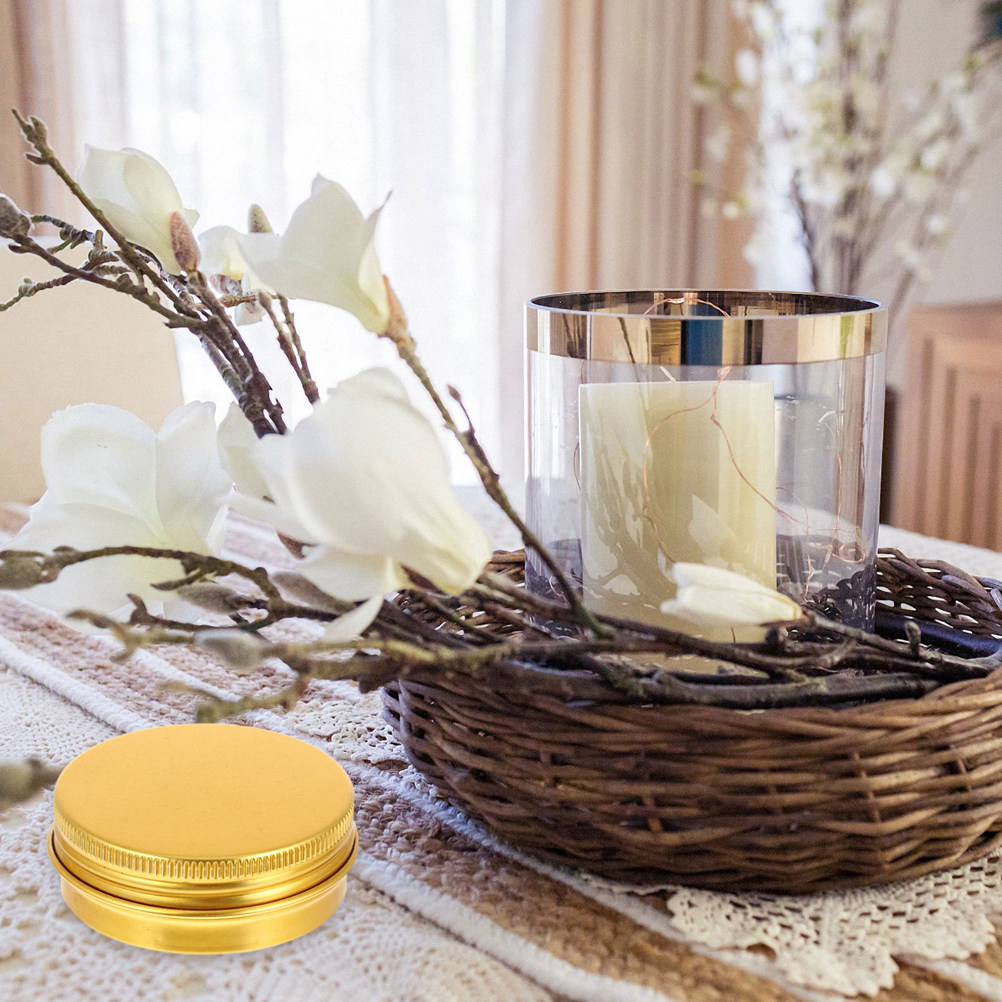 12 stuks aluminium potjes met  - Tin Container Lid recensie en prijs