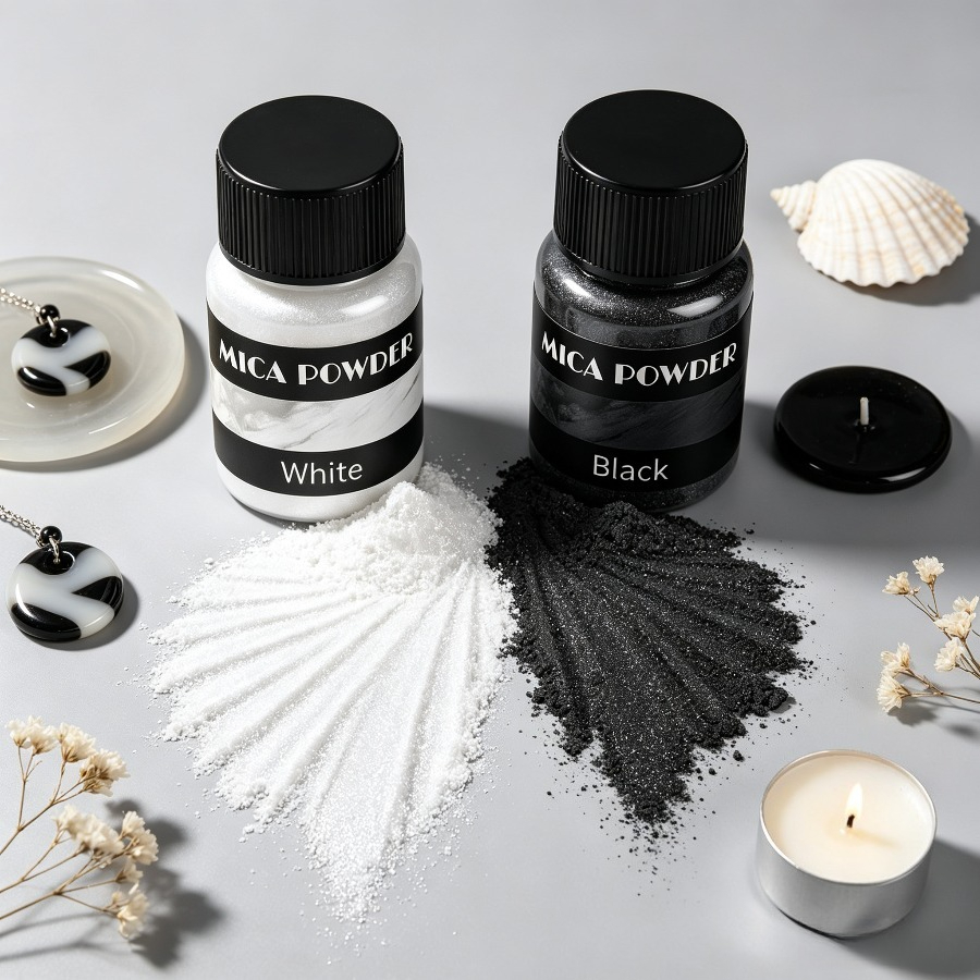 2/24 kleuren metaalpigmentpoed - Candle Making Kits recensie en prijs