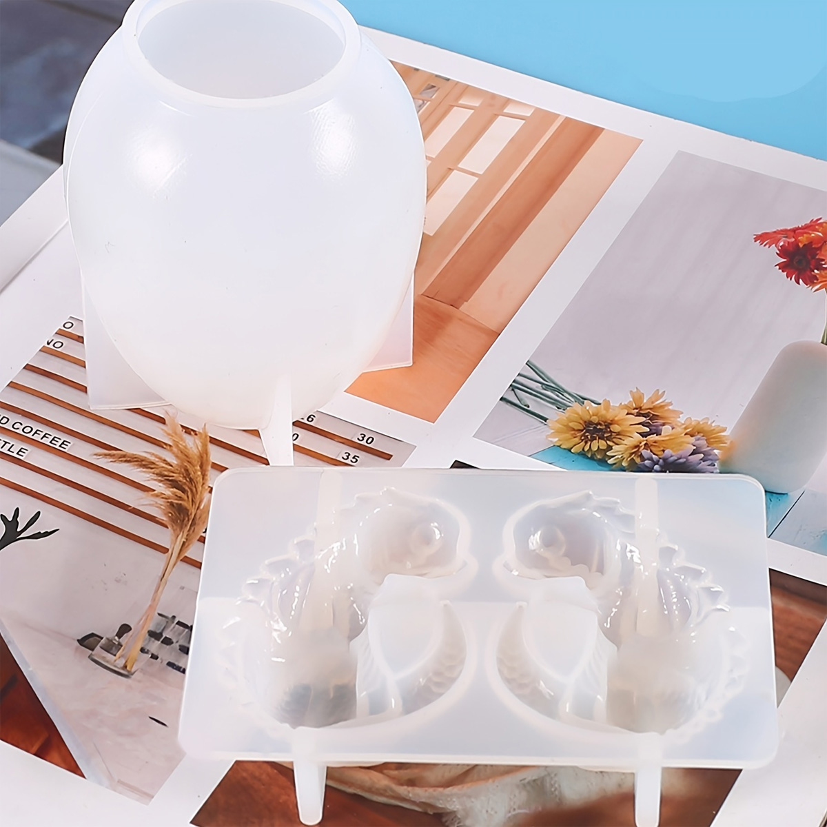 Siliconen drakenei mallen, 2-d - Candle Making Kits recensie en prijs