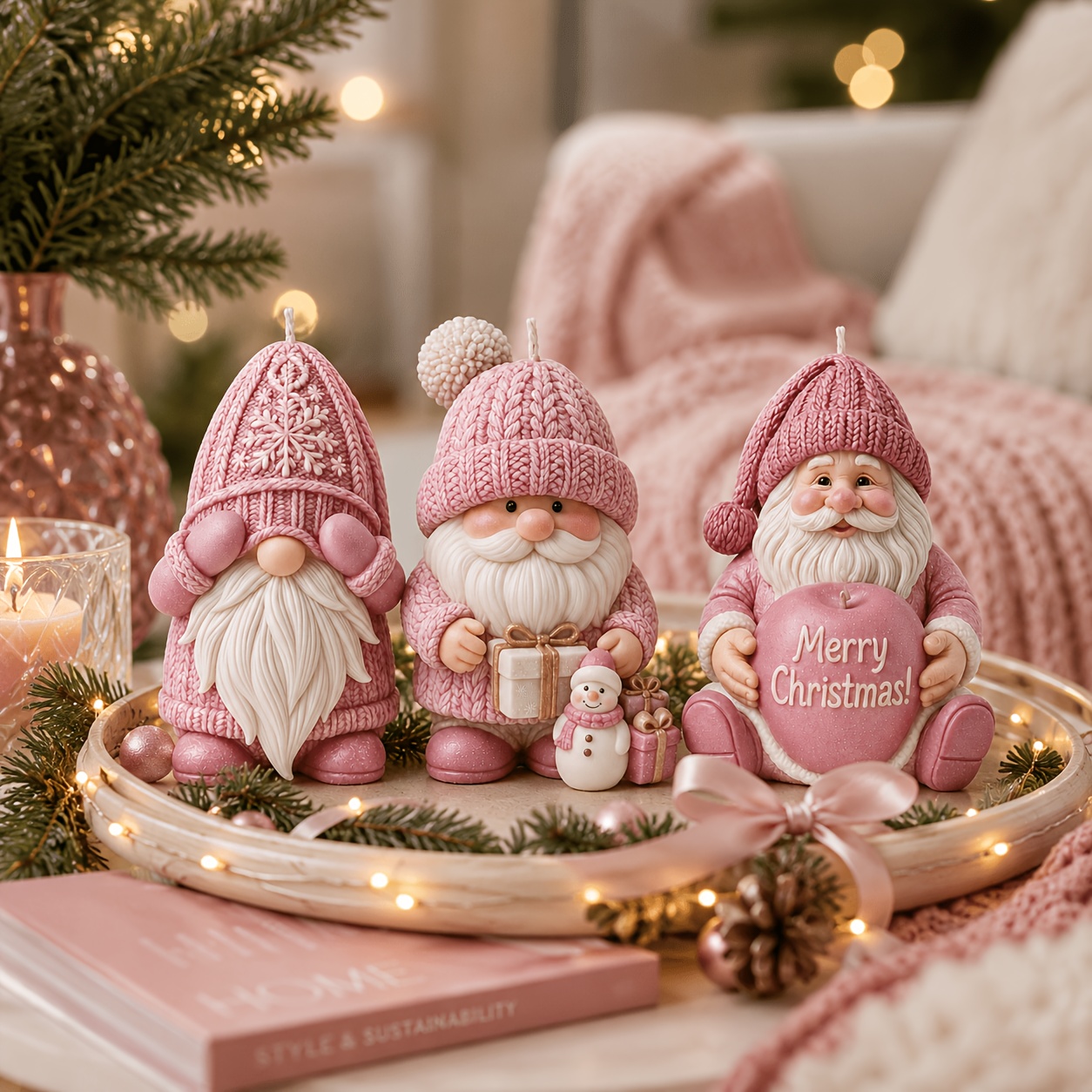 Kerstfeest Gnome Siliconen Kaa - Candle Making Kits recensie en prijs