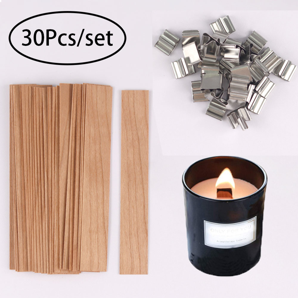 30 Stuks Houten Kaarsenwieken  - Candle Making Jug recensie en prijs