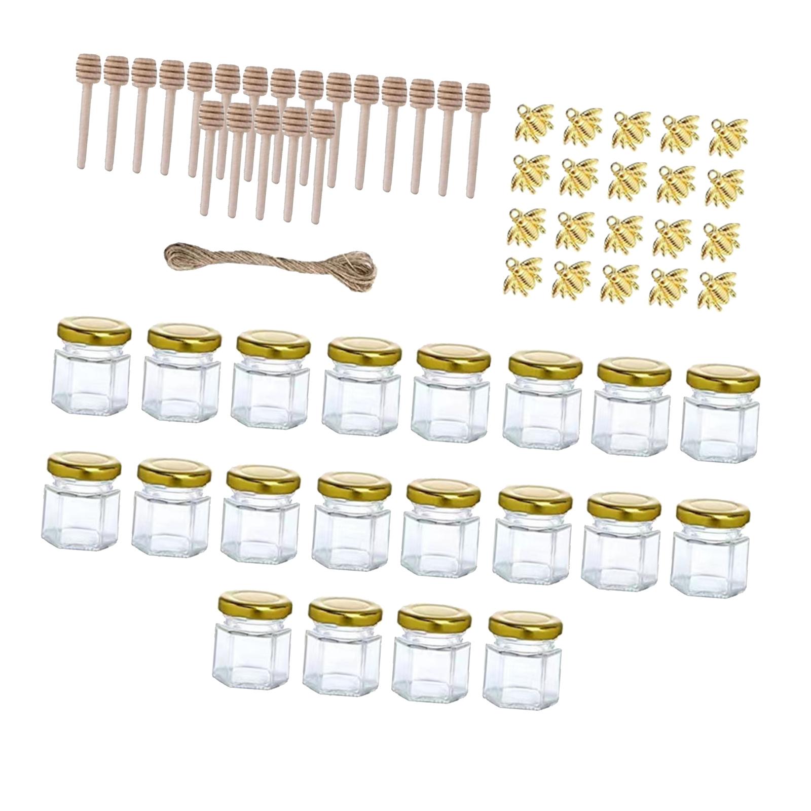 20x kleine glazen potjes met s - Candle Making Jars With Lids recensie en prijs