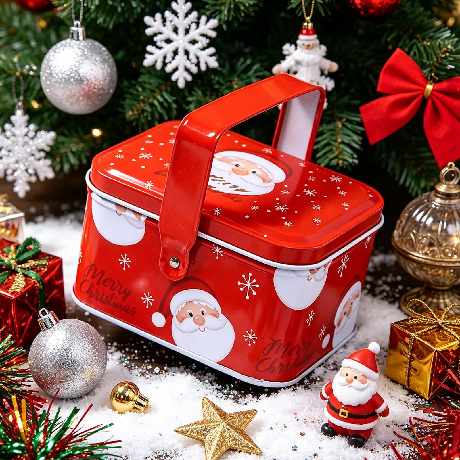 Kerstkoekendozen, metalen opbe - Tin Container Lid recensie en prijs