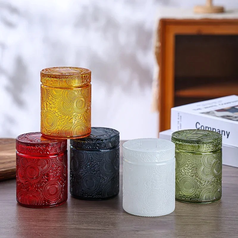 1 stuk lege glazen kaarsenhoud - Candle Making Jars With Lids recensie en prijs