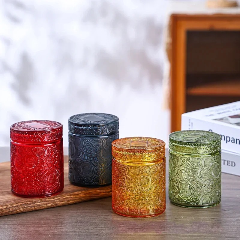 1 stuk lege glazen kaarsenhoud - Candle Making Jars With Lids recensie en prijs